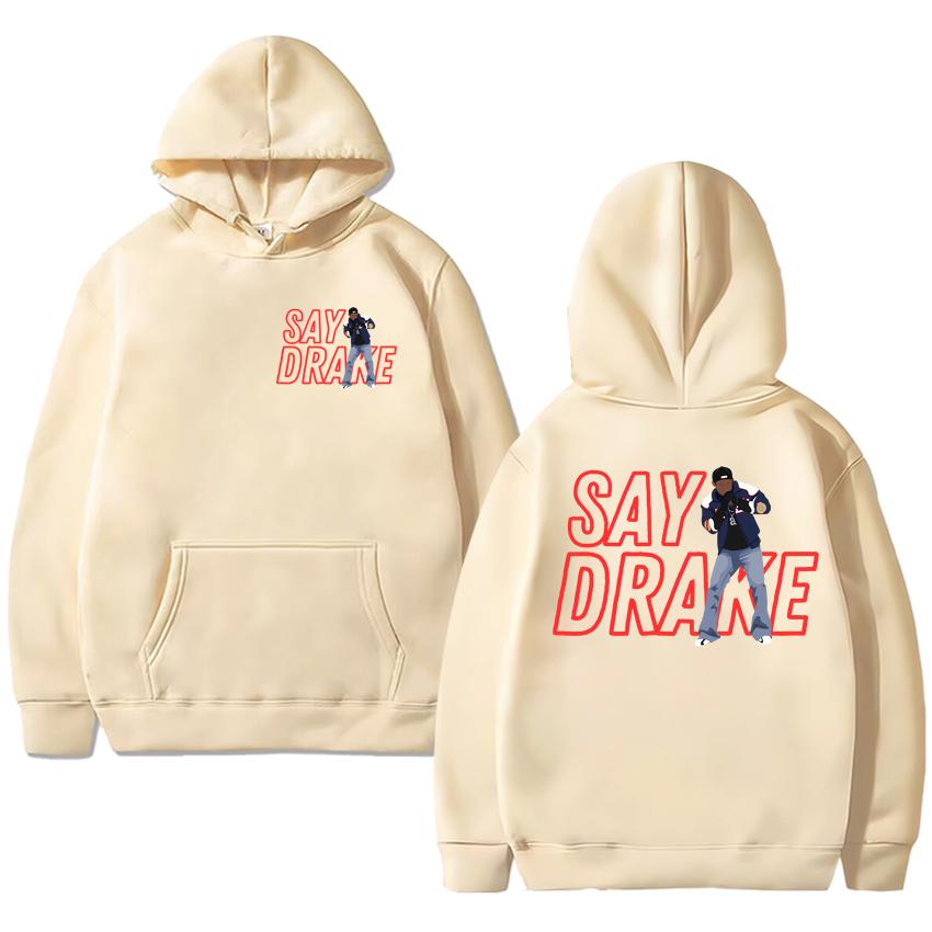 Rapper Kendrick Lamar Tour 2025 Double Sided print Hoodie Men women vintage hip hop streetwear pullover Unisex Fleece Sweatshirt