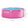 Piscina da Giardino Strutturale 244 X 76 Cm Intex 28290Nd