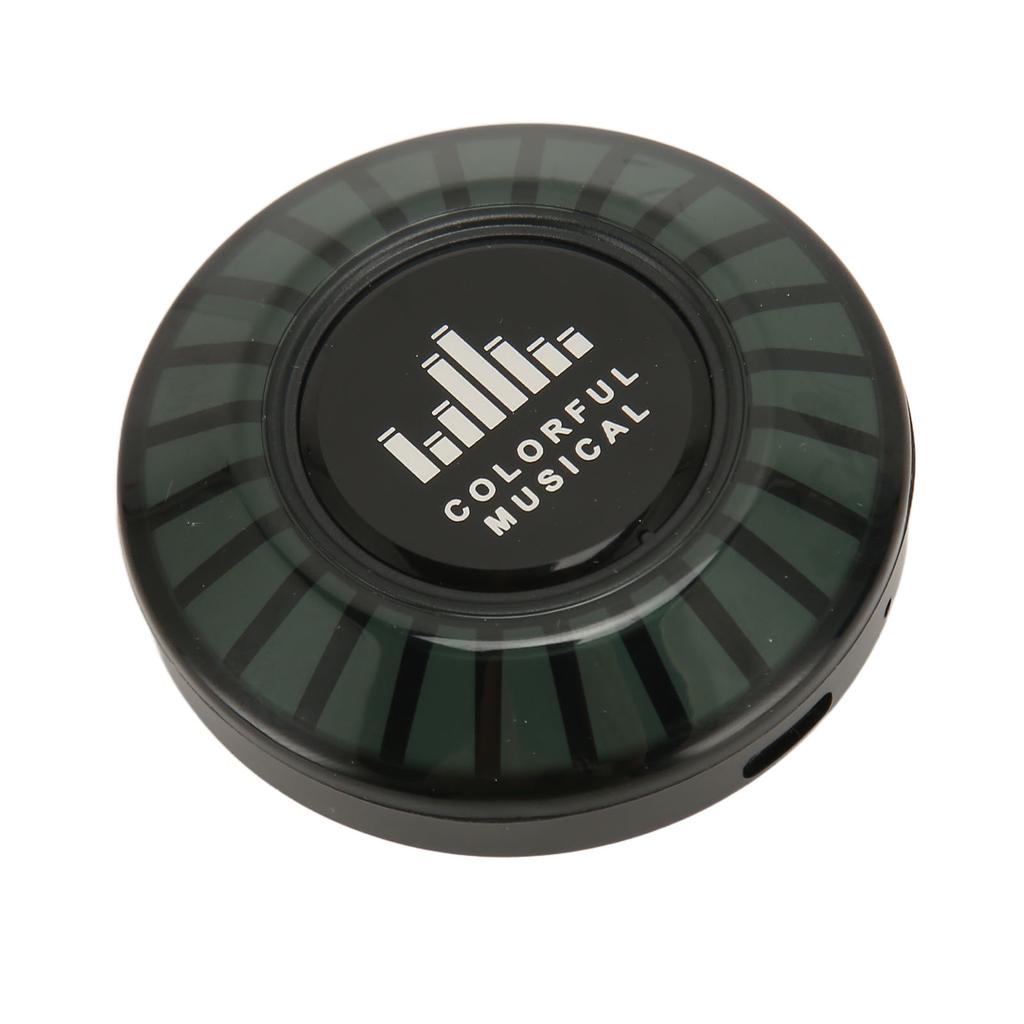 Bone Conduction Speaker Mini Bluetooth Speaker with RGB Rhythm Lights USB Rechargeable Portable Wireless Bluetooth 5.0