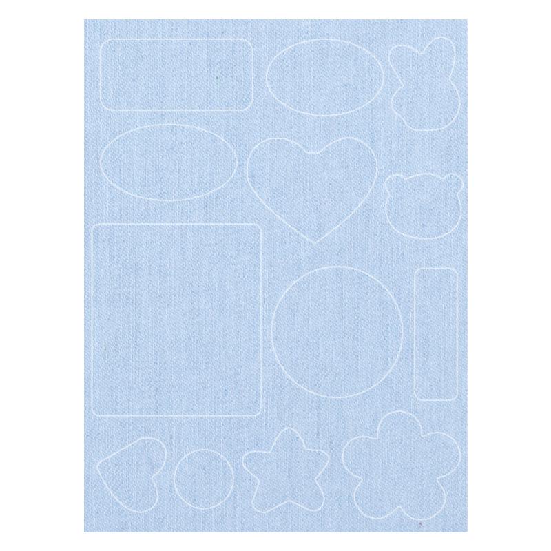 Petice autoadeziv din denim pentru repararea hainelor și pantalonilor - Decal cu model decorativ