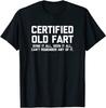 Certified Old Fart T-Shirt Funny Retirement Gift Retired T-Shirt Classic T-shirt