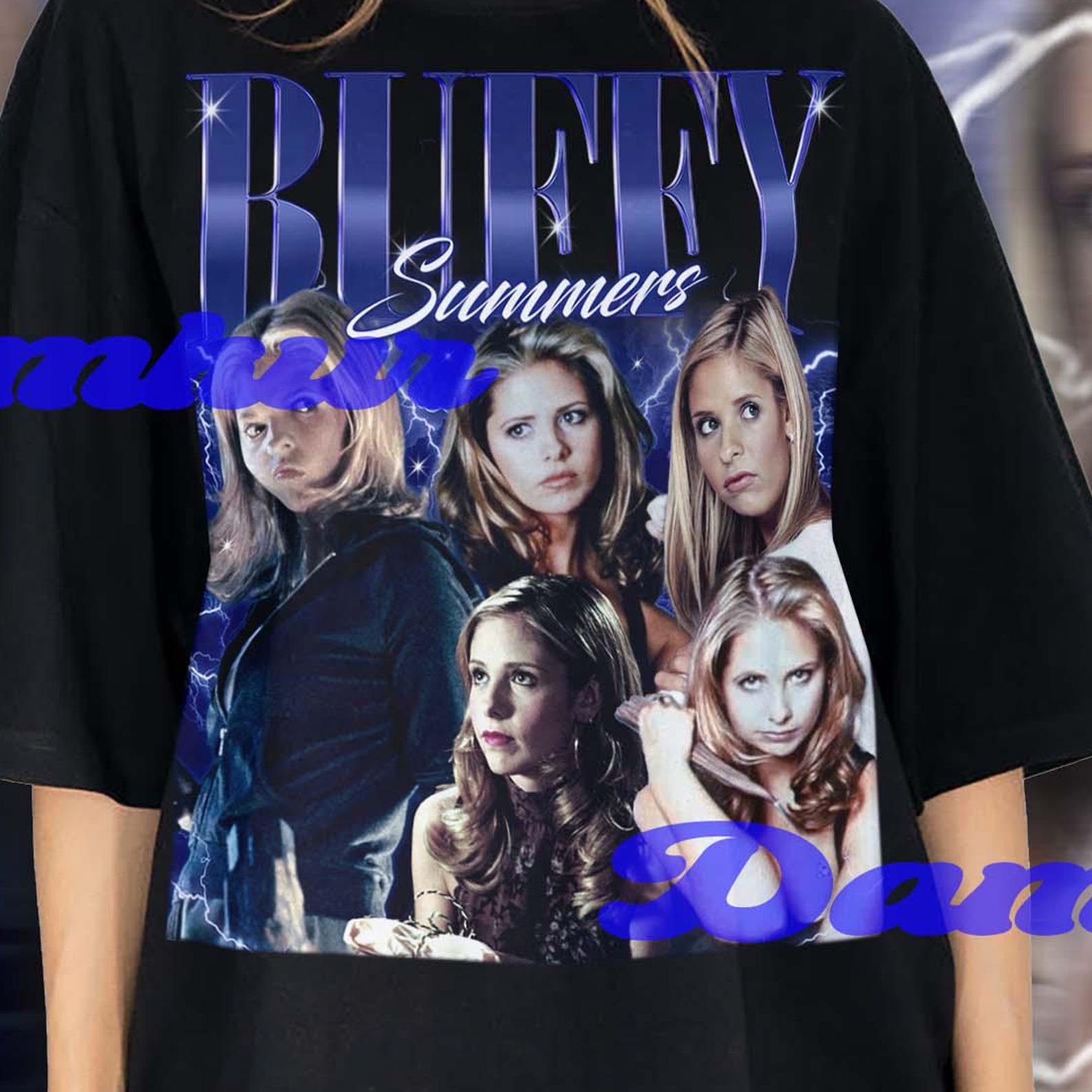 Buffy Anne Summers Shirt, The Vampire Slayer Summers Vintage Tee, Buffy Summers Tees, Buffy Summers Horror Movie T-shirt, Buffy Fan Gift S
