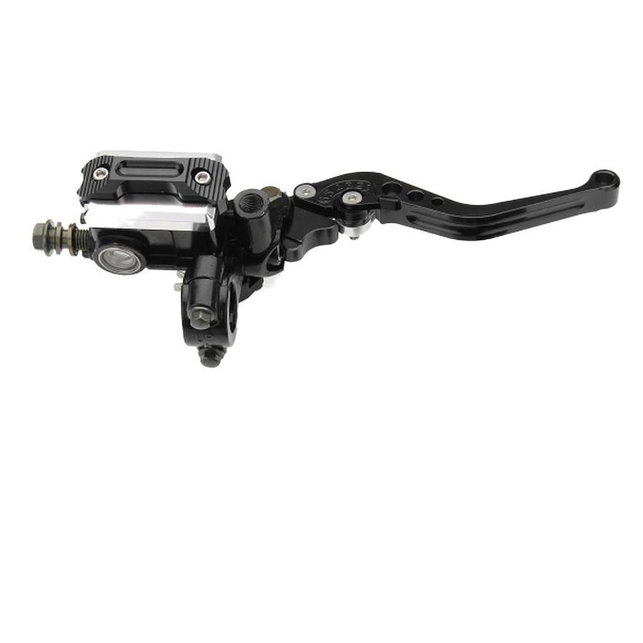 L+R 22mm Motorcycle Master Cylinder Hydraulic Brake Pump Clutch Levers Reservoir