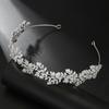 Luxus Braut Diadem Hochzeit Haarband Zirkonia Braut Haarband Diademe und Kronen für Frauen Party Abschlussball Haarschmuck Kopfschmuck