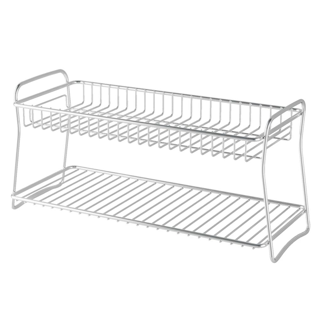 Leeseph Stainless Steel Storage Rack, Versatile Organizer for Countertops, Cabinets, and Pantry, Maximize Your Kitchen Space