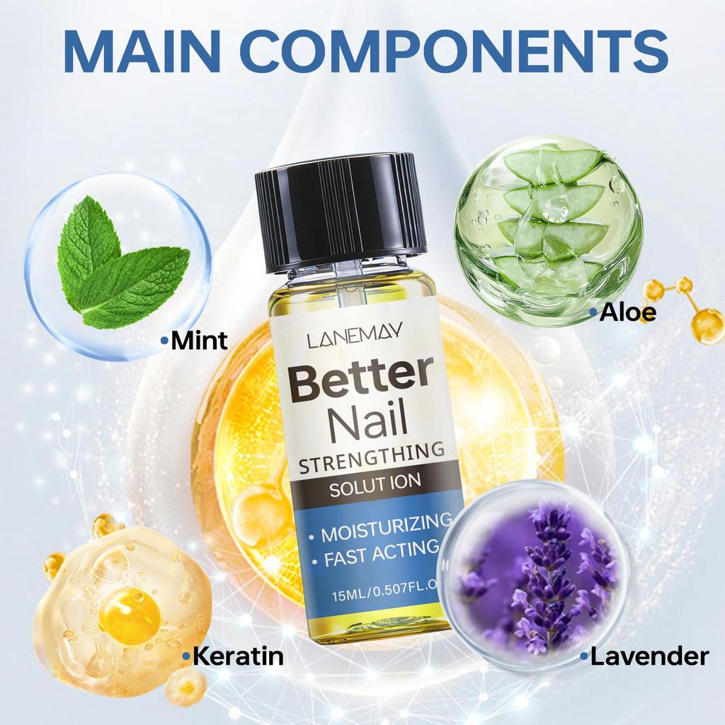 Better Nail-Strengthen Weak Nails-Moiturize And Brighten Toenails-Suitable For Hands And Toes, 15ml