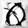 Ink Painting Style Printing Home Decoration Pillow Sleeve Polyester Square Pillow Cushion Cushion Pillow Cases Cojines Boho