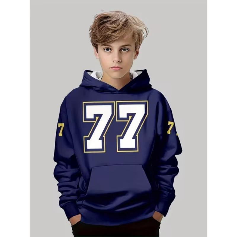 

Свитшоты с рисунком крутого воина, напечатанные на высокой улице, модные, повседневные, удобные, свободные, детские пальто с буквами, осенне-зимняя одежда 110cm