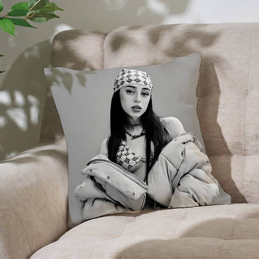 

N-Nicki N-Nicole Pillow Case Cushion Cover Soft Cute Throw Pillow Case For Car Sofa Pillowcase Polyester With 16x16Inch