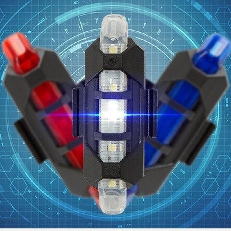 Bike Lights LED Safe Riding Warning Equipped with USB Charging Supplies Mountain Bike Accessories Bicycle Taillights