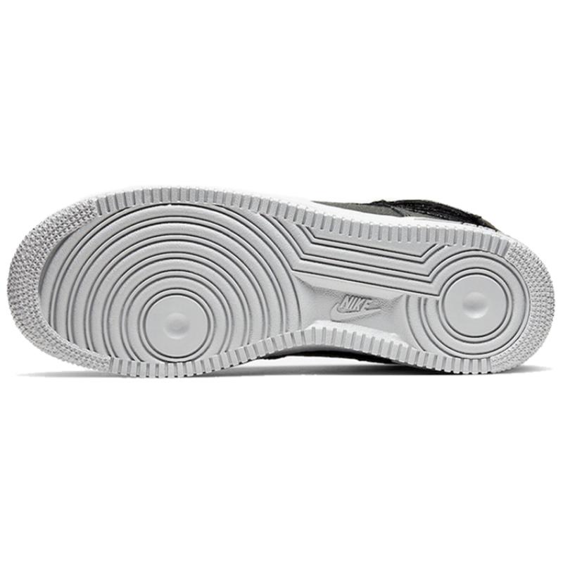 Nike Air Force 1 High Under Construction Schwarze Sneaker CQ0449-001