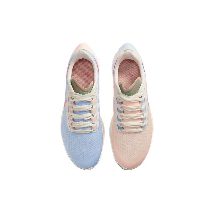 Nike Air Zoom Pegasus 37 Hydrogen Blue Electro Orange Women Sneakers Multi-Color Crimson-Tint Oil-Green DD8503-488