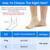 Velpeau Adjustable Ankle Compression Sleeve For Achilles Tendinitis Plantar Fasciitis Support Universal Both Feet