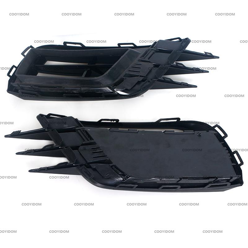 Car Front Bumper Fog Light Lamp Cover Grille Lower Grill For Volkswagen VW Scirocco R 2015 2016 2017 2018