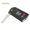 4 Buttons Remote Flip Key Fob Case Shell Blade for Mazda 3 5 6 RX-8 CX-7 CX-9 Car's Accessory