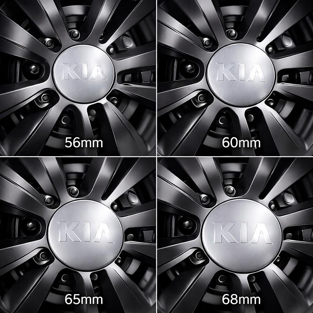 ENTQ1 4pcs 56mm 60mm 65mm 68mm Car wheel emblem Wheel Center Hub Cap auto Rim refit badge covers sticker styling accessories For kia 54A