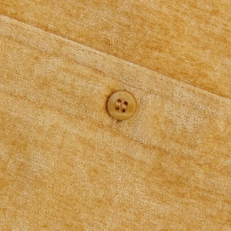 Kith Chenille Apollo Shirt Sharp Unisex Tops Yellow KHM031421-730