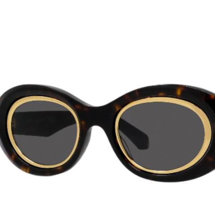 Loewe Anagram Dark Havana/Smoke Women Eyewear Brown LW40190I-52A