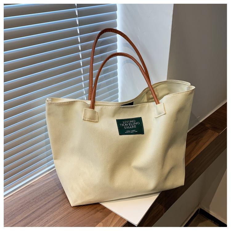 

Проста жіноча зимова сумка великої місткості, нова модна повсякденна сумка, сумка через плече для студентів коледжу білий