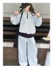 Girls' Korean-Style Hooded Two-Piece Set - Spring/Autumn 2025 Fashion for Big Kids
