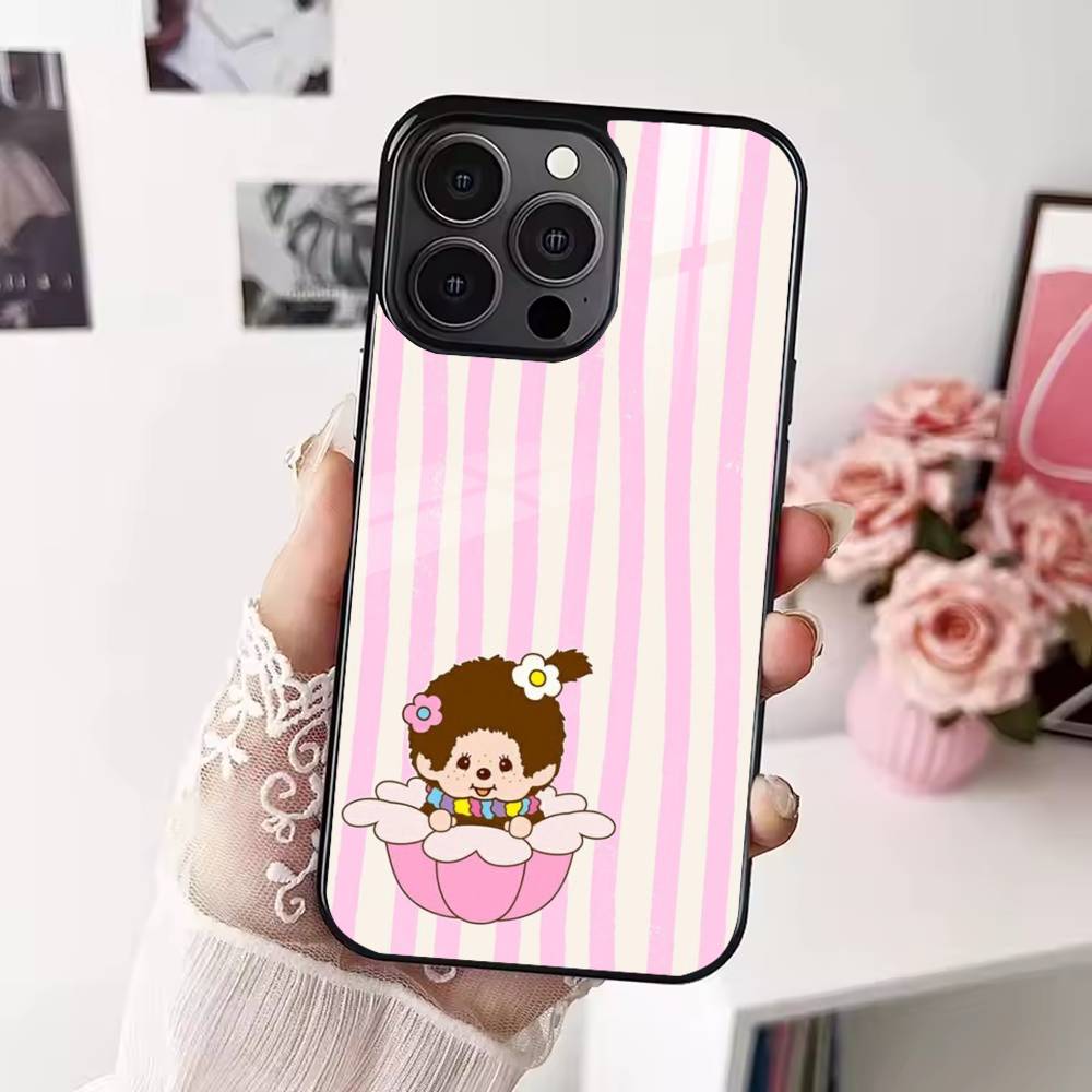 Cartoon M-Monchhichis Phone Case For iPhone 17,16,15,14,13,12,Plus,Pro,Max For Magsafe Magnetic Wireless Charge
