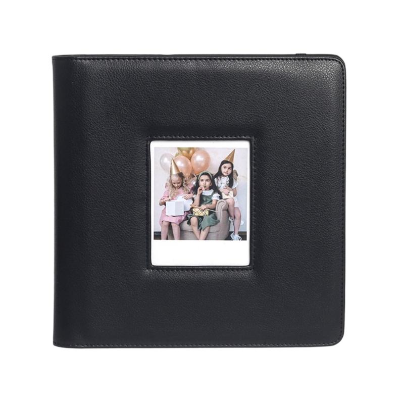 PU 288 Capacity Photo Storage Book Portable Size for Wide300 400 Instants Cameras Multipurpose For Memories Preservation