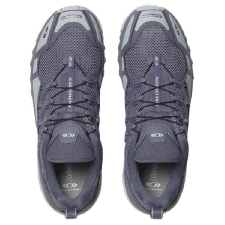 SALOMON ACS + OG Slip Resistant Abrasion Resistant Low Top Running Shoes Unisex Blue Gray 477069