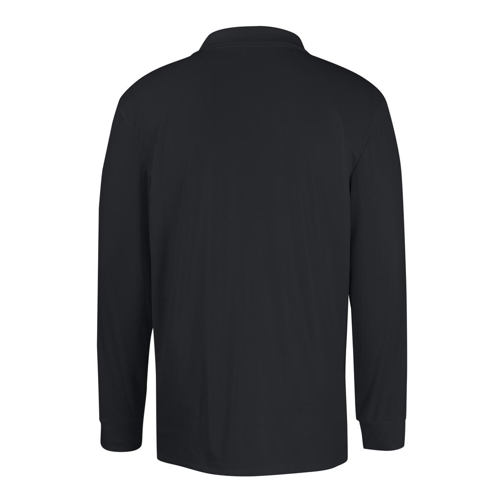 Men's Casual Style Solid Color Loose  Shirt Long-sleeved Top