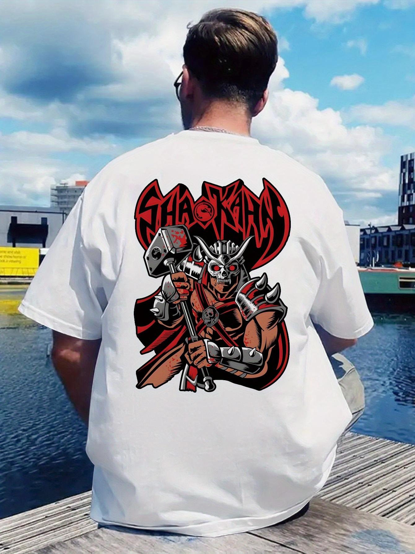 Retro Rock Band Graphic T-shirt - Slipknot Heavy Metal Band Design XL