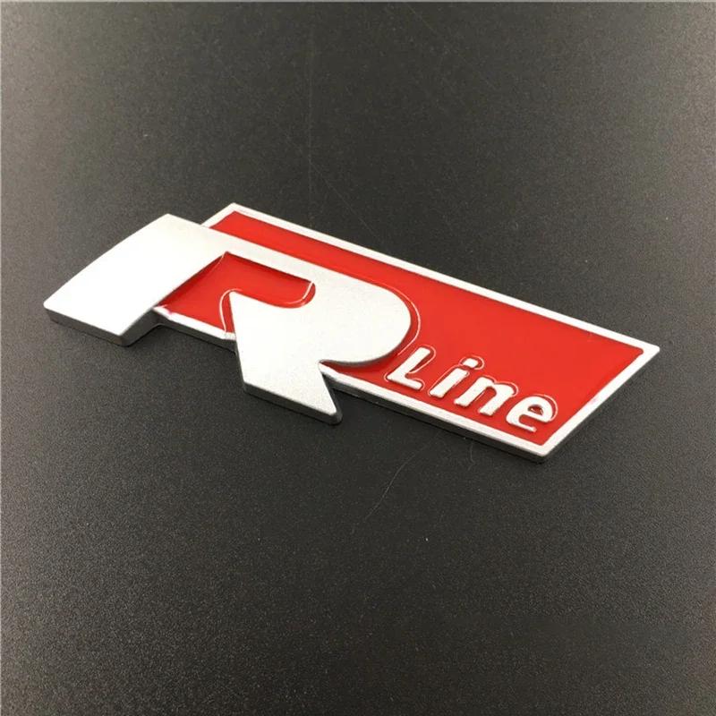 RUNTB1 Car Front Grill Trunk Auto Emblem Sticker Accessories For VW Scirocco Polo T5 Passat B6 Golf Tiguan Jetta CC Beetle GTI Touareg