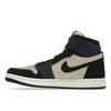 Air Jordan 1 High Zoom Comfort 2 Blackened Blue Damen-Sneaker Cream Muslin Coconut-Milk DV1305-104