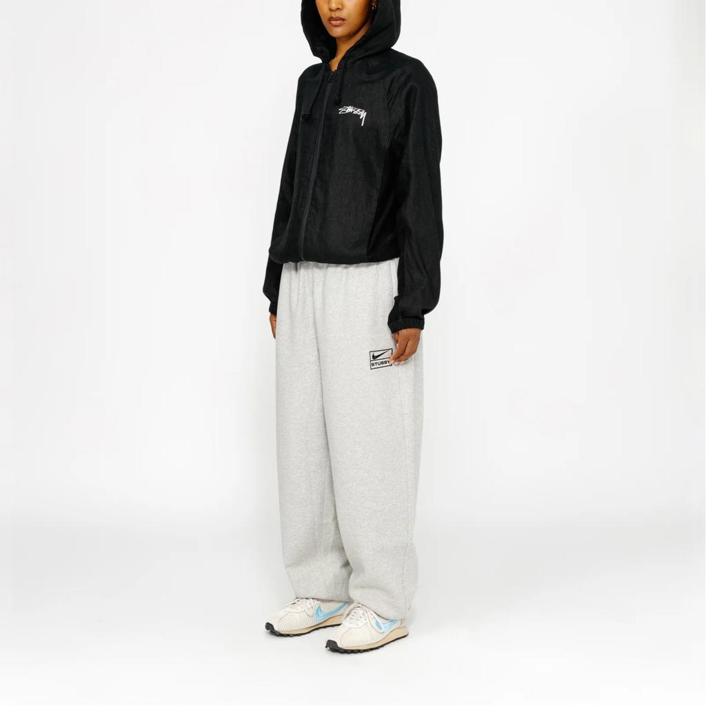 Nike X Stussy Linen Shell Jacket Black Unisex Outerwear FZ5751-010