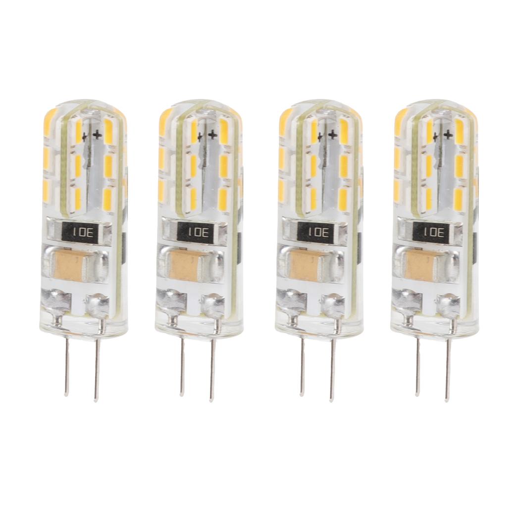 10pcs G4 LED Bulb Double Feet Base 1.5W AC110V 110LM Silicone Light Bulb for Landscape Lighting