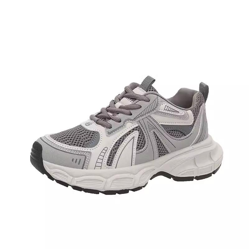 2025 Autumn and Winter New Platform Dad Shoes Women's Design Sense Versatile Casual Shoes Women's Retro Lightweight Running Sports Shoes