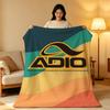 Brand A-Adio F-Footwear Throw High-Density Short Plush Blanket Soft Skin-Friendly for Sofa Nap Air-Conditioned Room