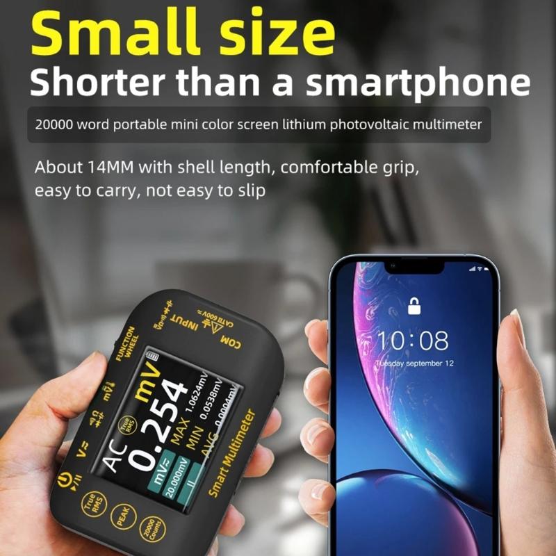 Real Time Waveform Recording Multimeter Temperature Resistance Voltage Continuity Tester High Precisions Multitester