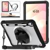 PC+TPU Tablet Cases for 11'' Samsung Galaxy Tab S11 5G Case X730N/X736B/X736/X730 Cover Shockproof Rotate Hand Strap Stand Shell