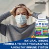 Vitamin C, Vitamin D3, Zinc, 7 Natural Herbal Extracts, Multivitamin Supplements, 120 Capsules