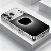 Vogue Eclipse For Apple Tempered Glass Electroplated Phone Case For Samsung Galaxy S26 Ultra S25 Plus S24 Ultra S23 FE 5G Cover