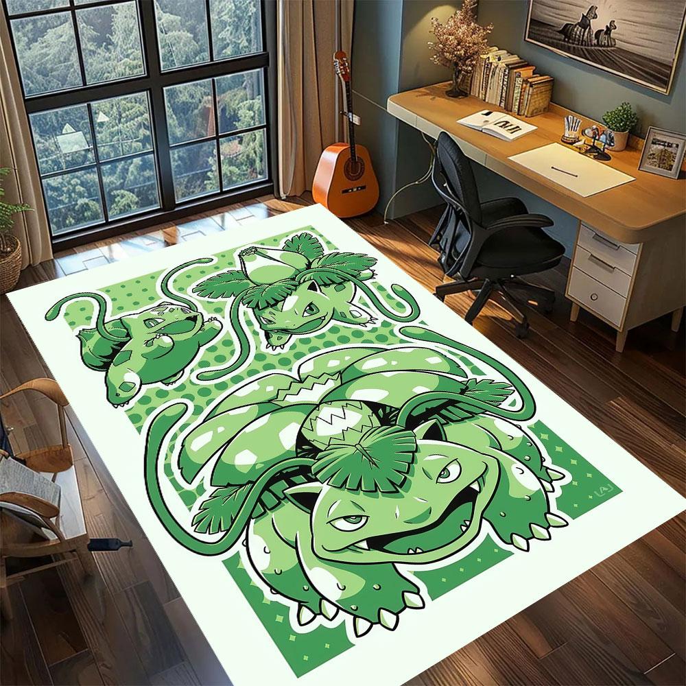PokeMon anime character Carpet for Living Room Bedroom Home Decor Cool Movie Mat Play Floor Mat