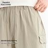 Taipingniao Men's Straight-Leg Four-Way Stretch Cargo Shorts