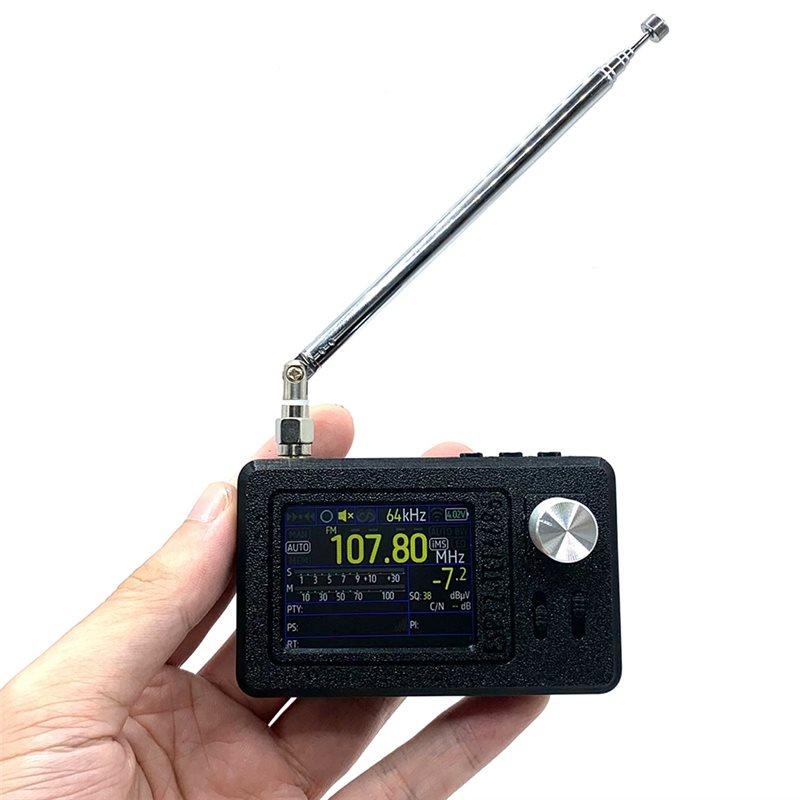 A34R Open-Source Mini TEF6686 DSP Radio ESP32 Chip Full Band FM/LW MW/SW Receiver PE5PVB