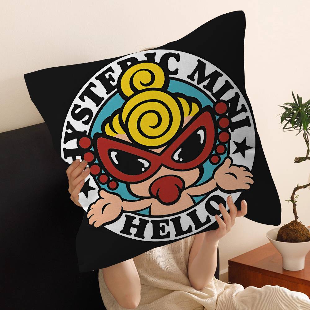 Japan Fashion H-Hysteric M-Mini Pillow Gifts Home Office Furnishings Bedroom Sofa Car Cushion Cover case 45x45cm