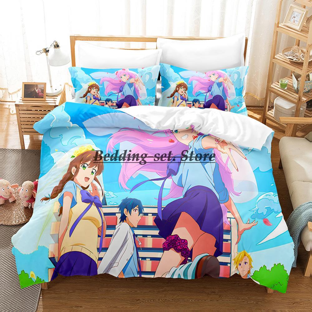 Than A Married Couple Bedding Set Single Twin Full Queen King Size Bed Set Aldult Kid Bedroom Duvetcover Set Anime Bed Sheet Set