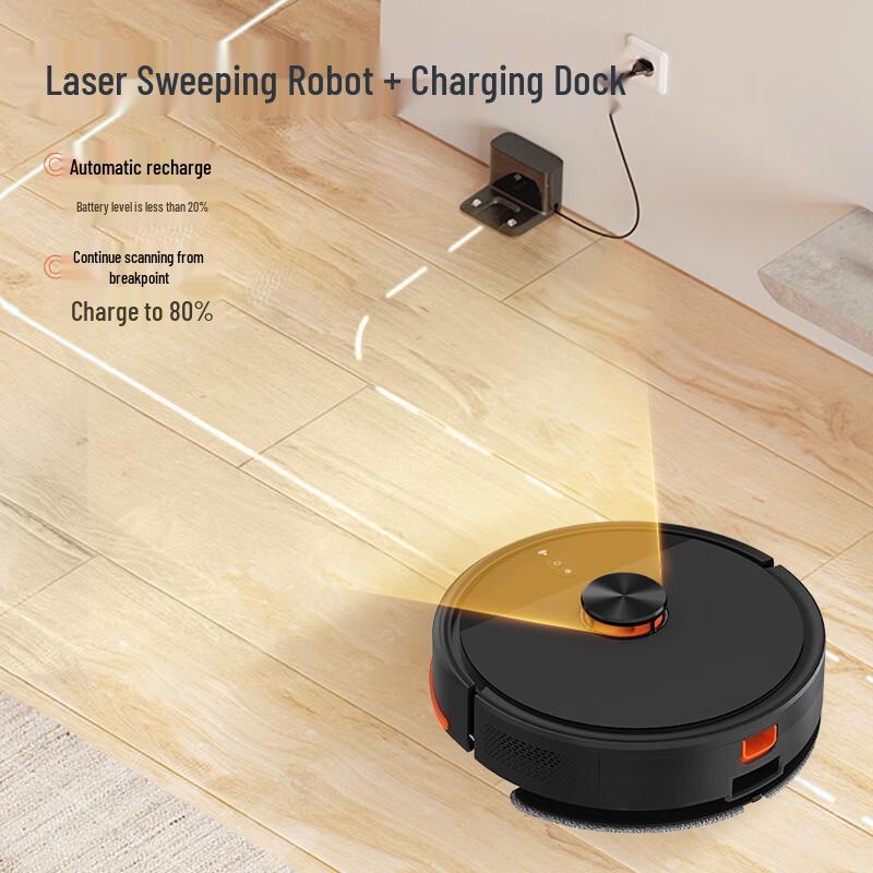 LISM 3-in-1 Laser Robot Vacuum and Mop