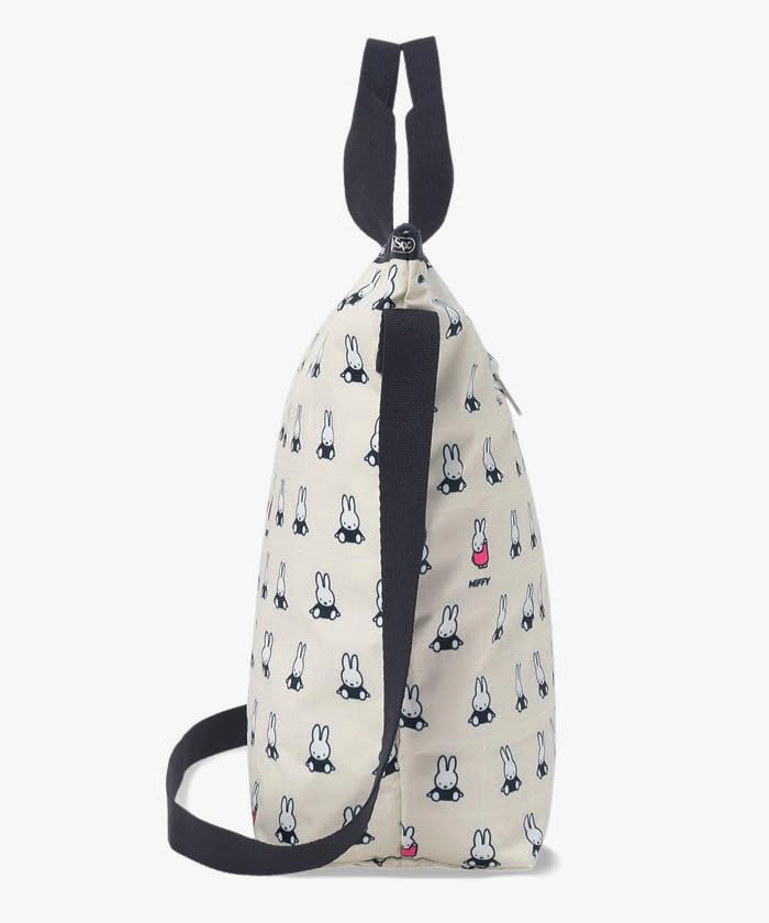 --- miffy ---⑩ Buy Official Tote Bag DELUXE EASY CARRY Miffy Grid Check