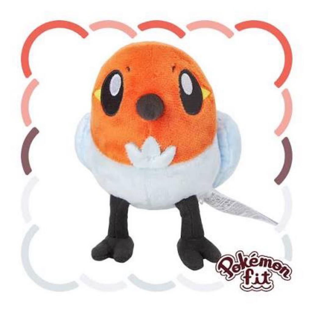 Pokémon Fletchling Fit Plush Toy (Center)