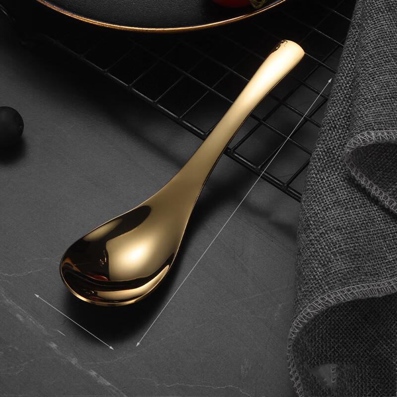 Fanshun 304 Stainless Steel Round Bottom Palace Spoons