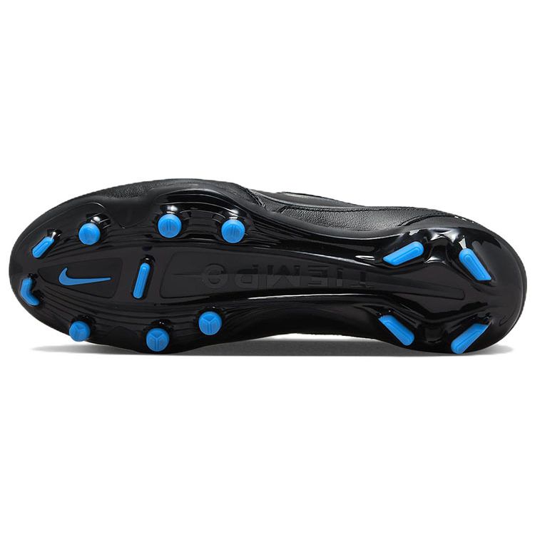 Nike Tiempo Legend 9 Pro FG Černá Tmavě kouřově šedá Unisex kopačky Summit-White Světle foto modrá DA1175-001