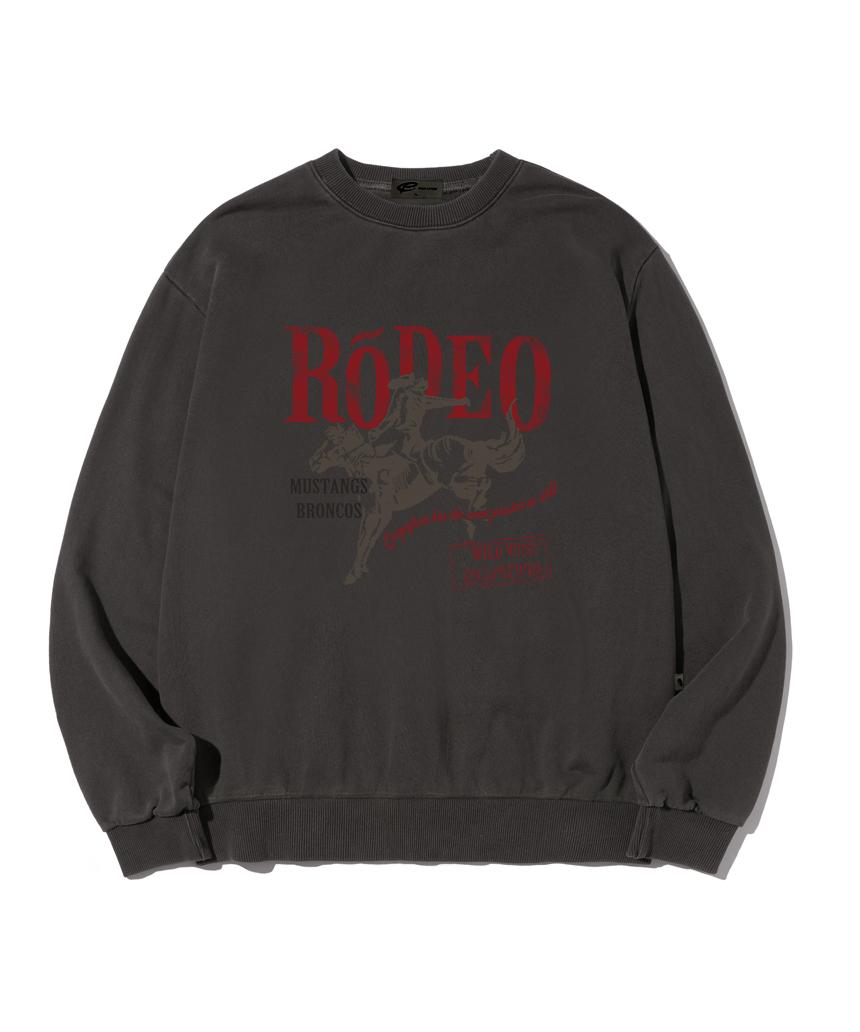 Свитшот с принтом Escf Rodeo Escape, цвет угольный M